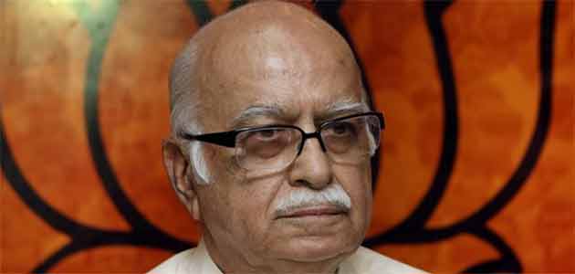 BJP former chief LK Advani visited Gandhinagar on Friday.