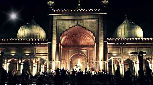 The historic Jama Masjid of Delhi