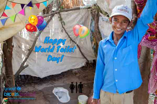 India celebrates World Toilet Day on November 19.