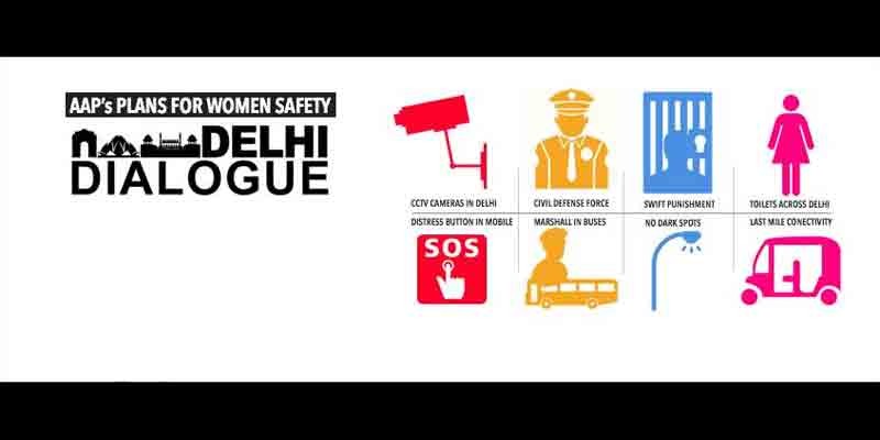 @AAPKaJawab: AAP's plans for women safety in Delhi - #5SaalKejriwal