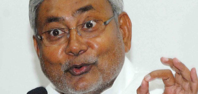 Bihar CM Nitish Kumar declared in Mumbai that the Modi bubble would burst soon.