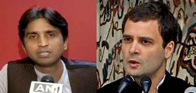 AAP leader Kumar Vishwas says he will contest from Amethi against Rahul Gandhi in the upcoming Lok Sabha elections.