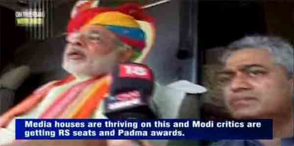 Senior journalist Rajdeep Sardesai talks to Narendra Modi over a range of issues.